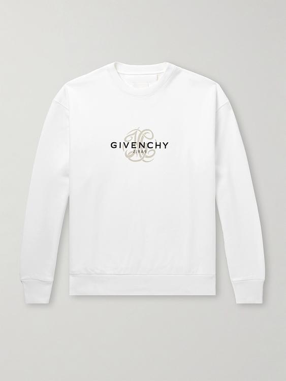 Print white sweatshirt from Givenchy