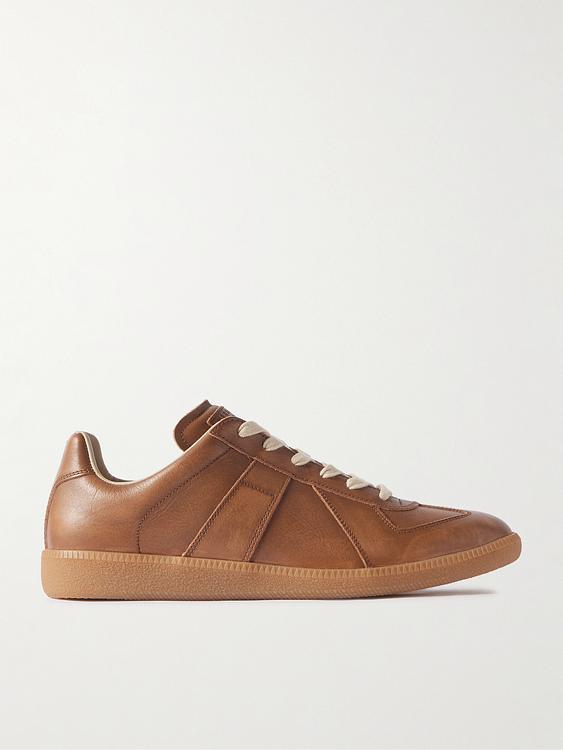 Brown sneakers from Maison Margiela