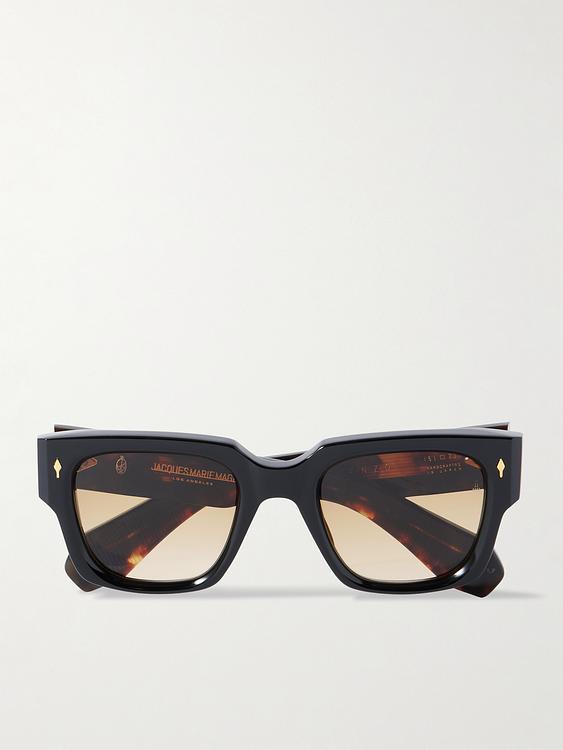 Dark grey d-frame sunglasses from Jacques Marie Mage