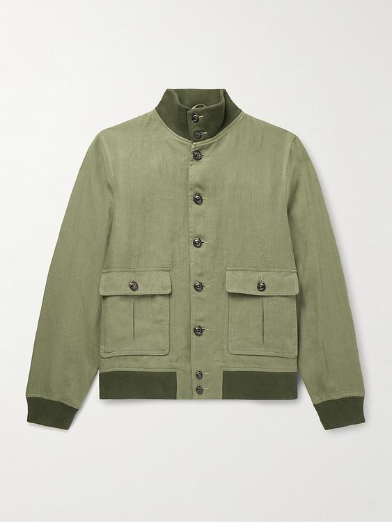 Taupe bomber jacket from Valstar