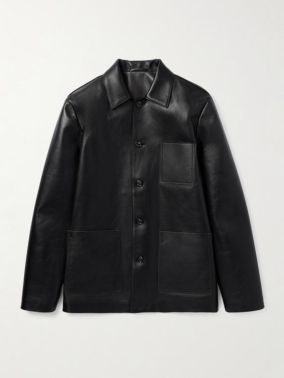 Black leather jacket from Valstar