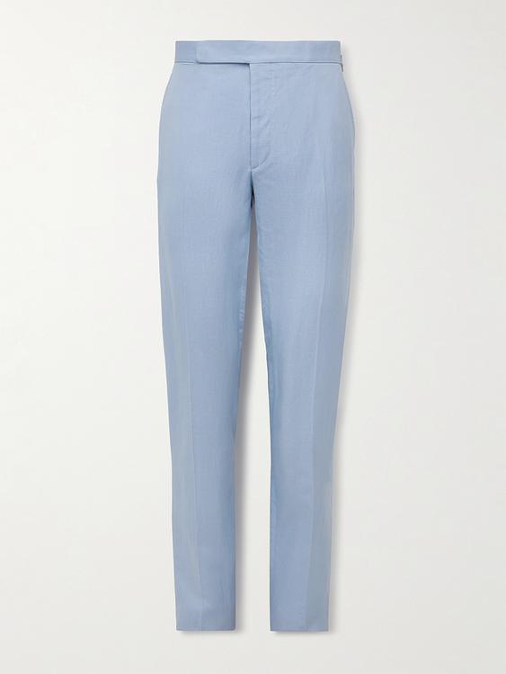 Light blue formal trousers from Ralph Lauren Purple Label