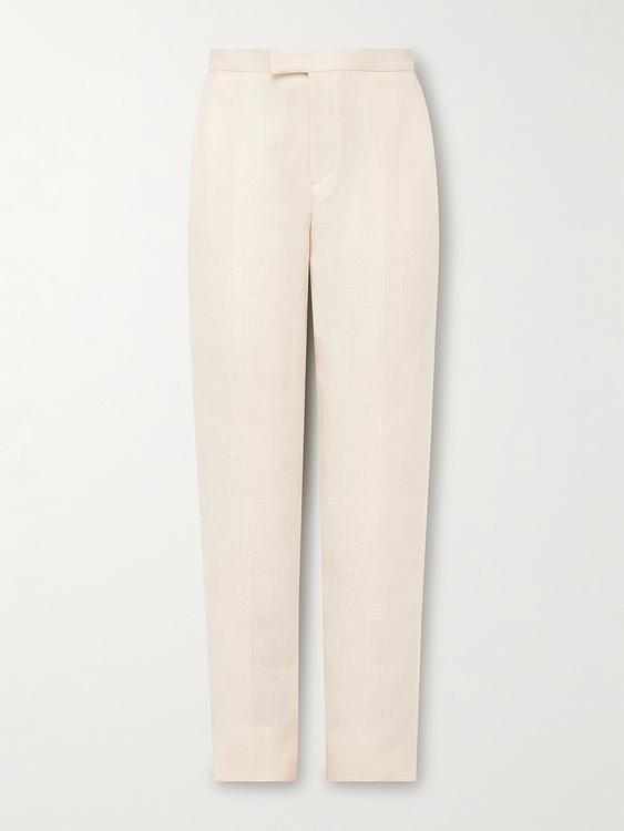 White formal trousers from Favourbrook