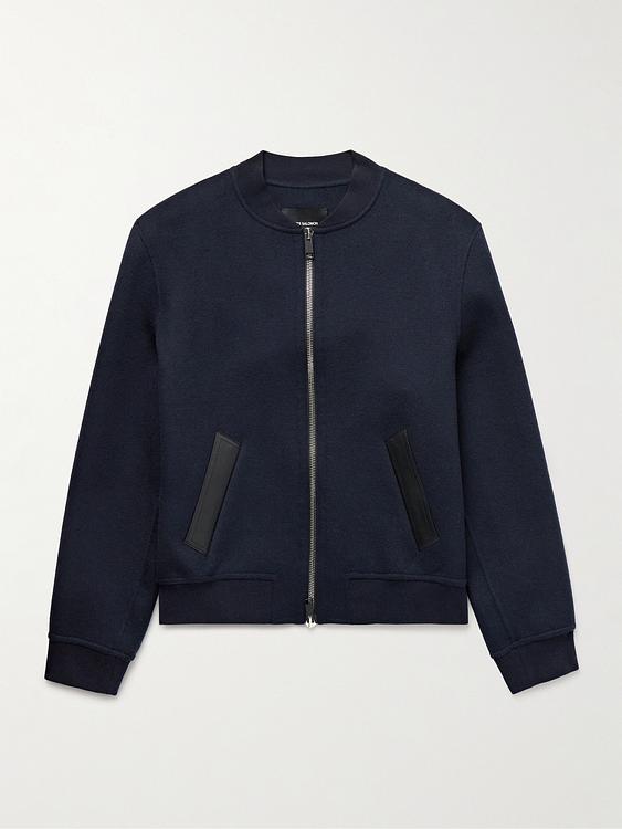 Black bomber jacket from Yves Salomon