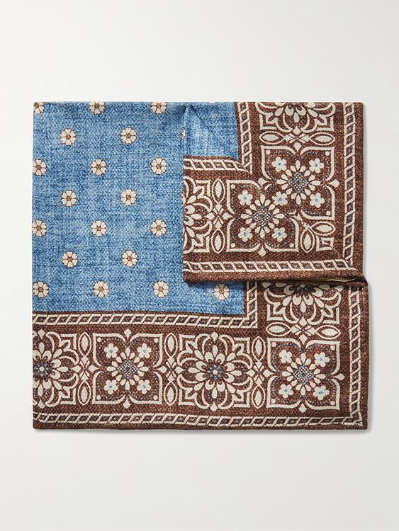 Multicolor pocket square from Favourbrook