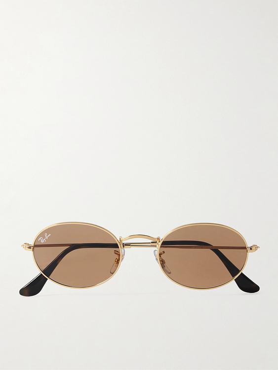 Brown d-frame sunglasses from Ray-Ban