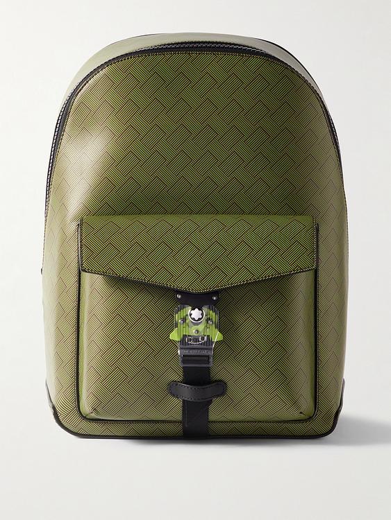 Dark brown backpack from Montblanc