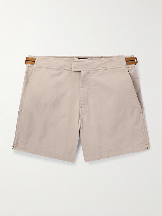 Beige chino shorts from Zegna