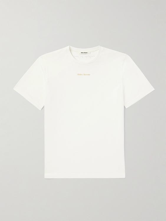 White t-shirt from Wales Bonner