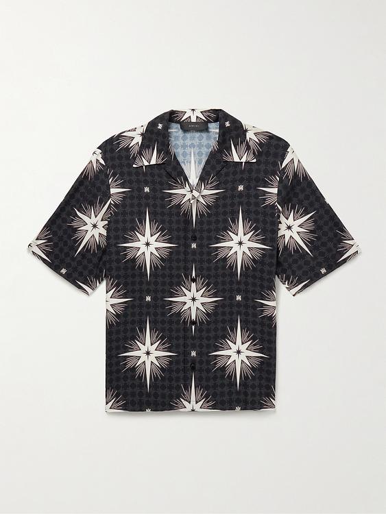 Black short sleeve shirt from Amiri