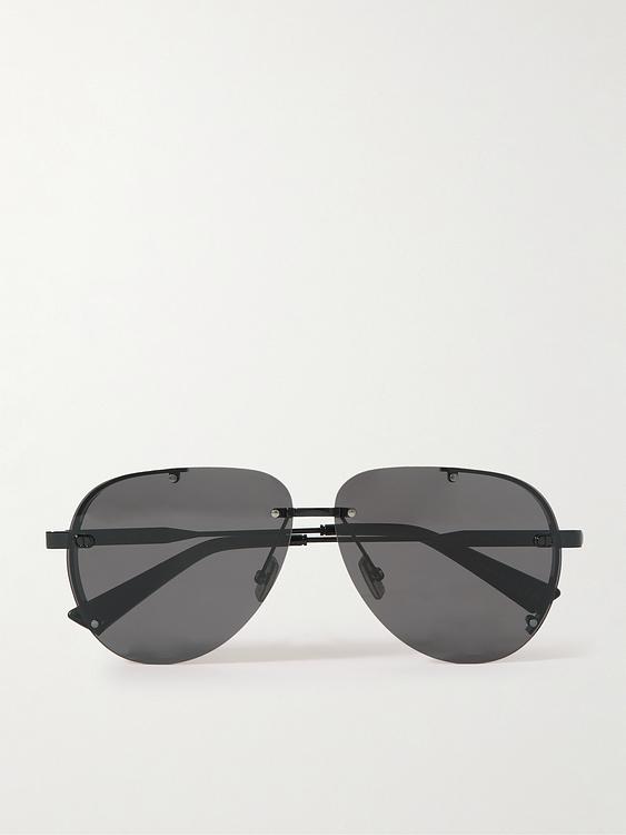 Grey d-frame sunglasses from Dior Eyewear