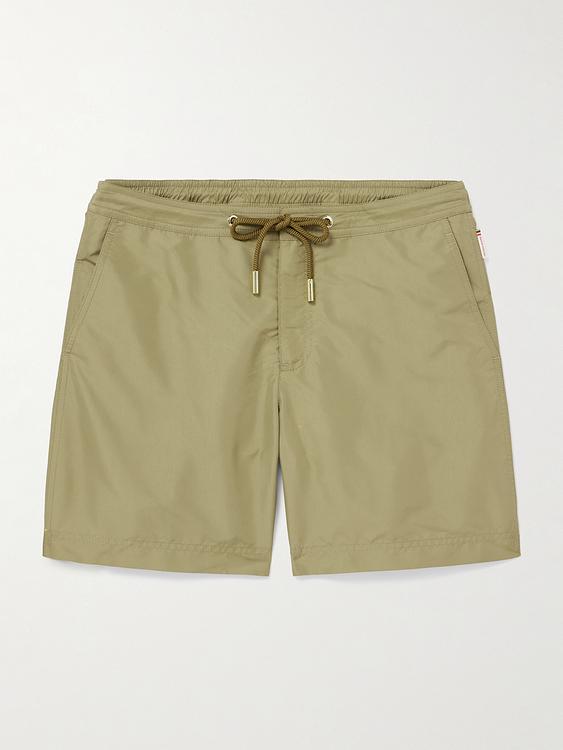 Khaki swim shorts from Orlebar Brown