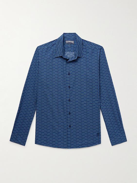 Dark blue casual shirt from Vilebrequin