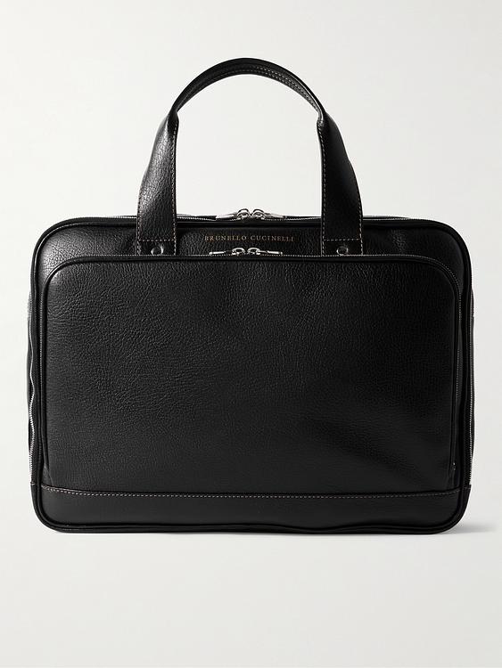 Black briefcase from Brunello Cucinelli