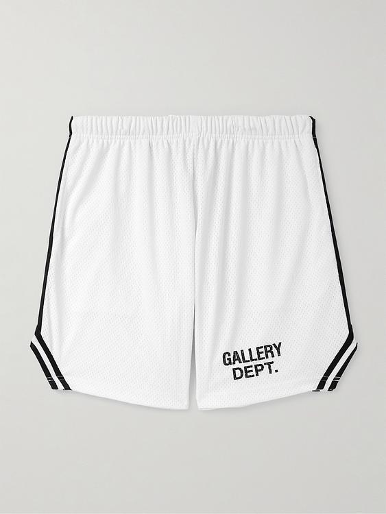 Print white boxer shorts from Gallery Dept.