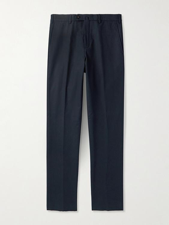 Black chinos from Loro Piana