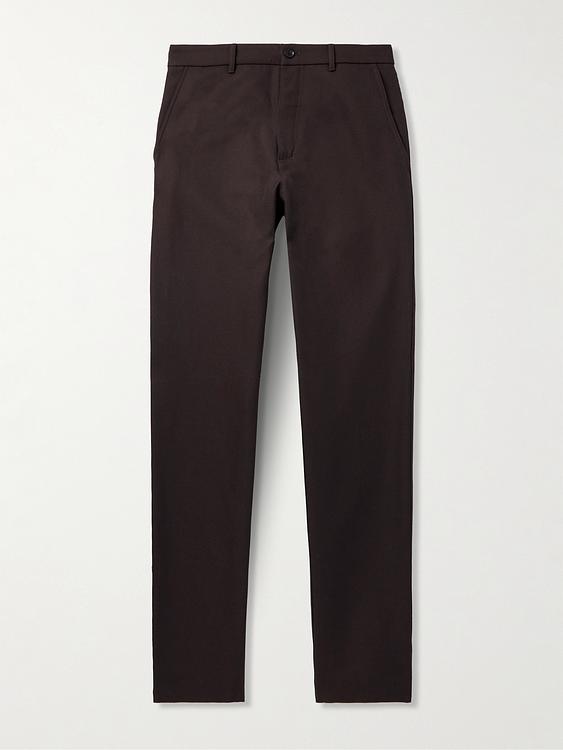 Dark brown chinos from Loro Piana