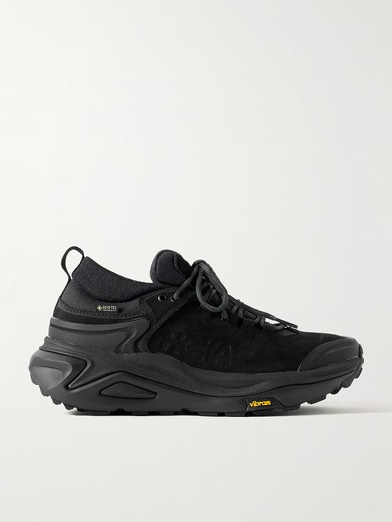Black sneakers from Hoka
