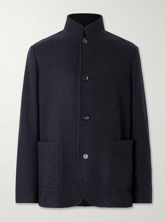 Black casual jacket from Loro Piana