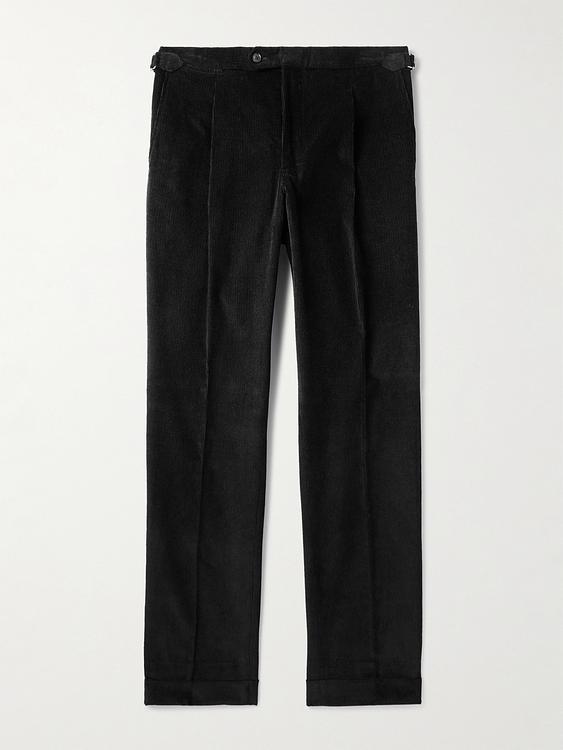 Black chinos from Saman Amel