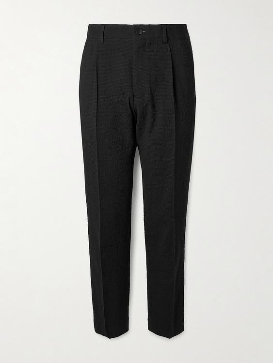 Black suit trousers from Mr P.