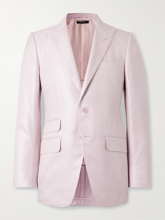 Light pink suit jacket from Tom Ford
