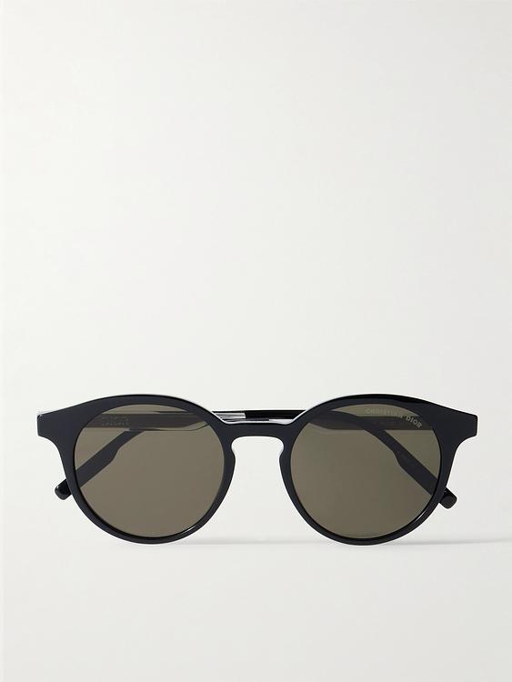 Black d-frame sunglasses from Dior Eyewear