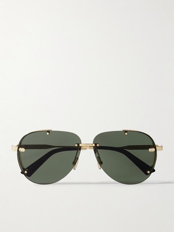 Black d-frame sunglasses from Dior Eyewear