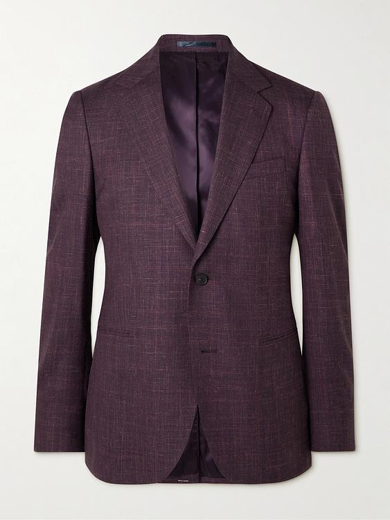 Dark brown suit jacket from Mr P.