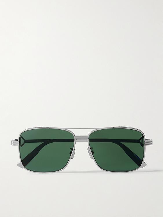 Teal d-frame sunglasses from Dior Eyewear
