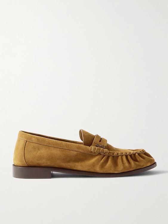 Brown loafers from Saint Laurent