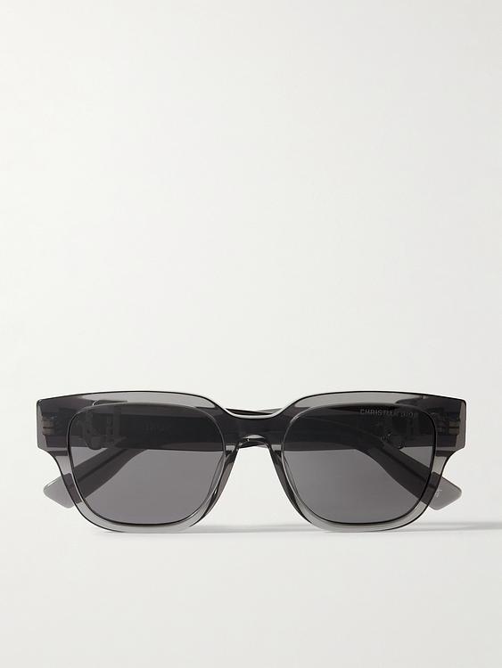 Grey d-frame sunglasses from Dior Eyewear