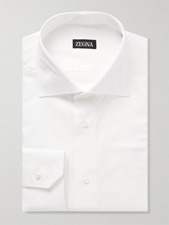 White business shirt from Zegna