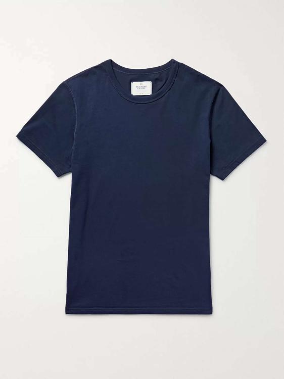 Dark blue t-shirt from Reigning Champ