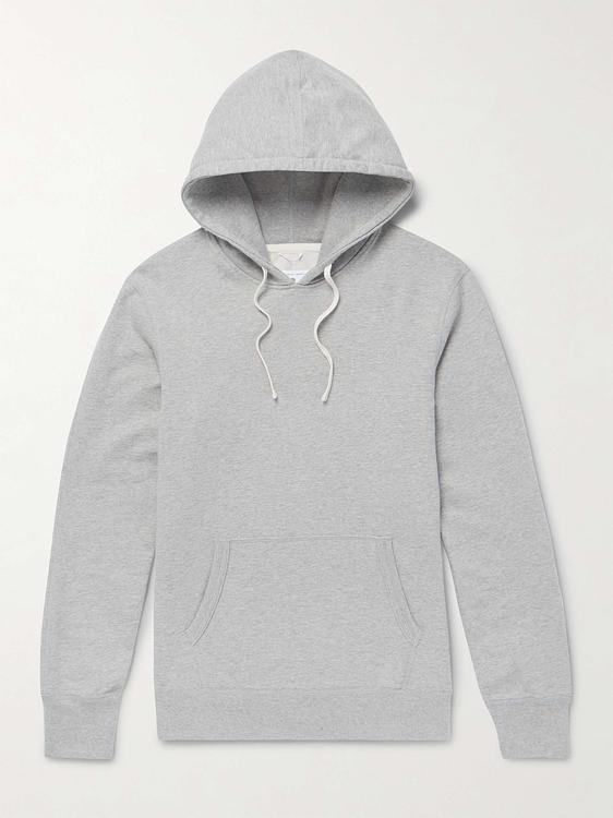 Grey hooded sweatshirt from Reigning Champ