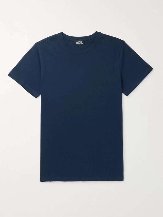Dark blue t-shirt from A.P.C