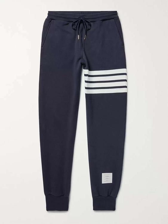 Black sweatpants from Thom Browne