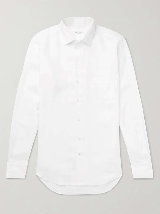 White casual shirt from Loro Piana