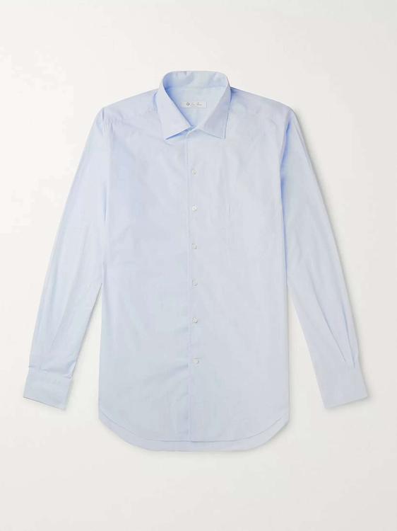 Light blue casual shirt from Loro Piana