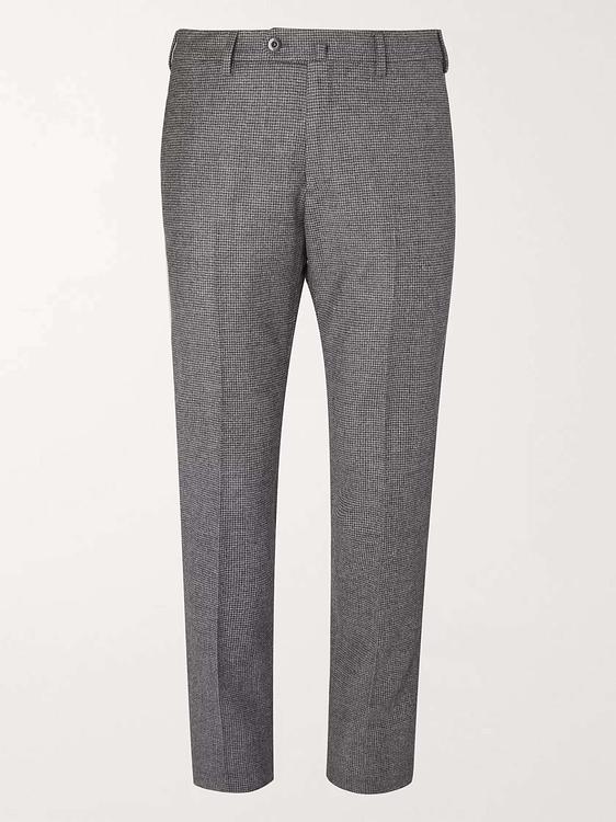 Grey chinos from Loro Piana