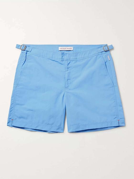 Light blue swim shorts from Orlebar Brown