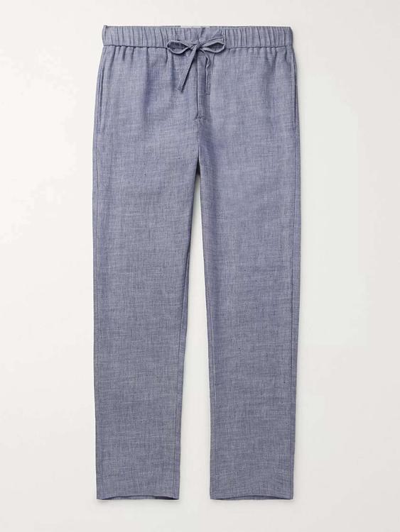 Grey drawstring trousers from Frescobol Carioca