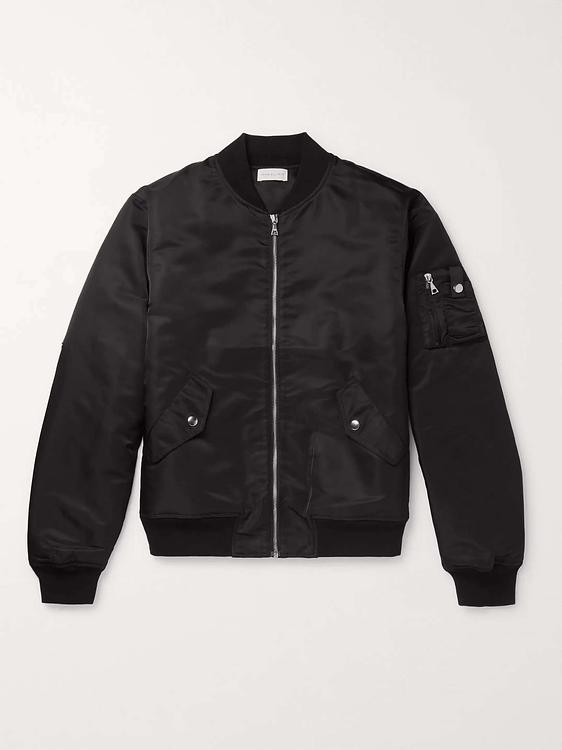 Black bomber jacket from John Elliott