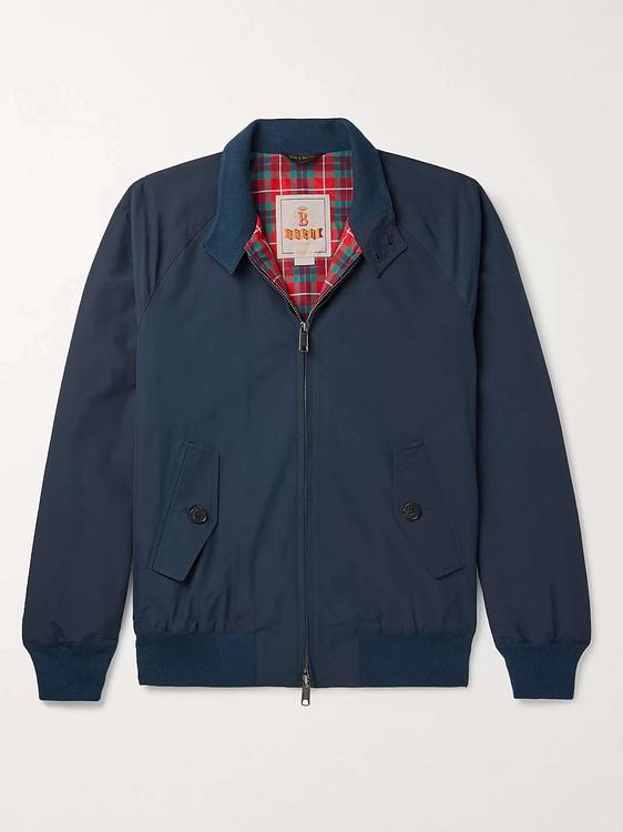 Dark blue casual jacket from Baracuta