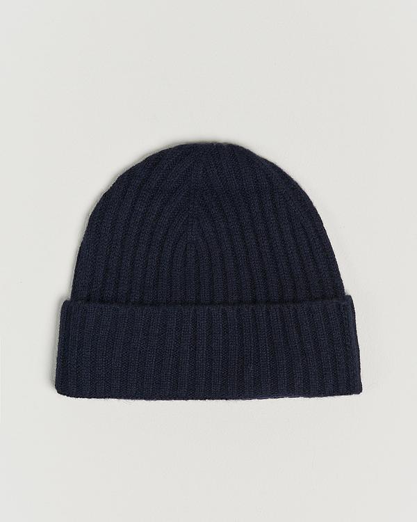 Black beanie from Amanda Christensen
