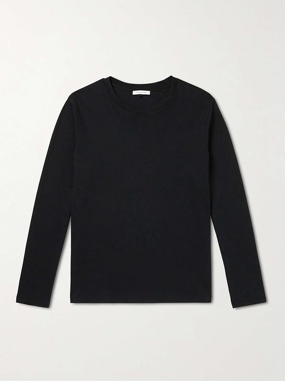 Black long sleeve t-shirt from Ninety Percent