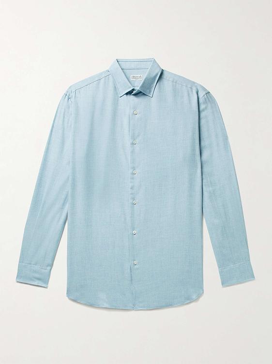 Light blue casual shirt from Charvet
