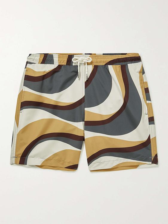 Multicolor swim shorts from Mr P.