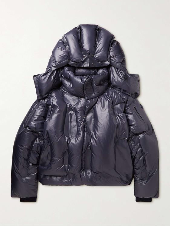 Dark grey down jacket from Moncler Genius