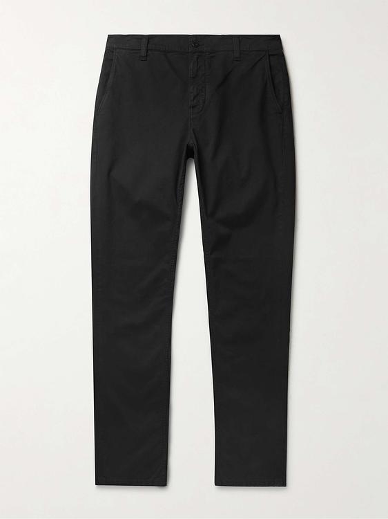 Black chinos from Nudie Jeans